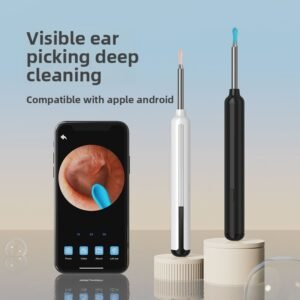 Wireless ear scorer with light and visual function