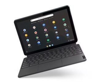 LENOVO IdeaPad Duet 10.1" 2 in 1 Chromebook - MediaTek P60T, 64 GB eMCP, Blue